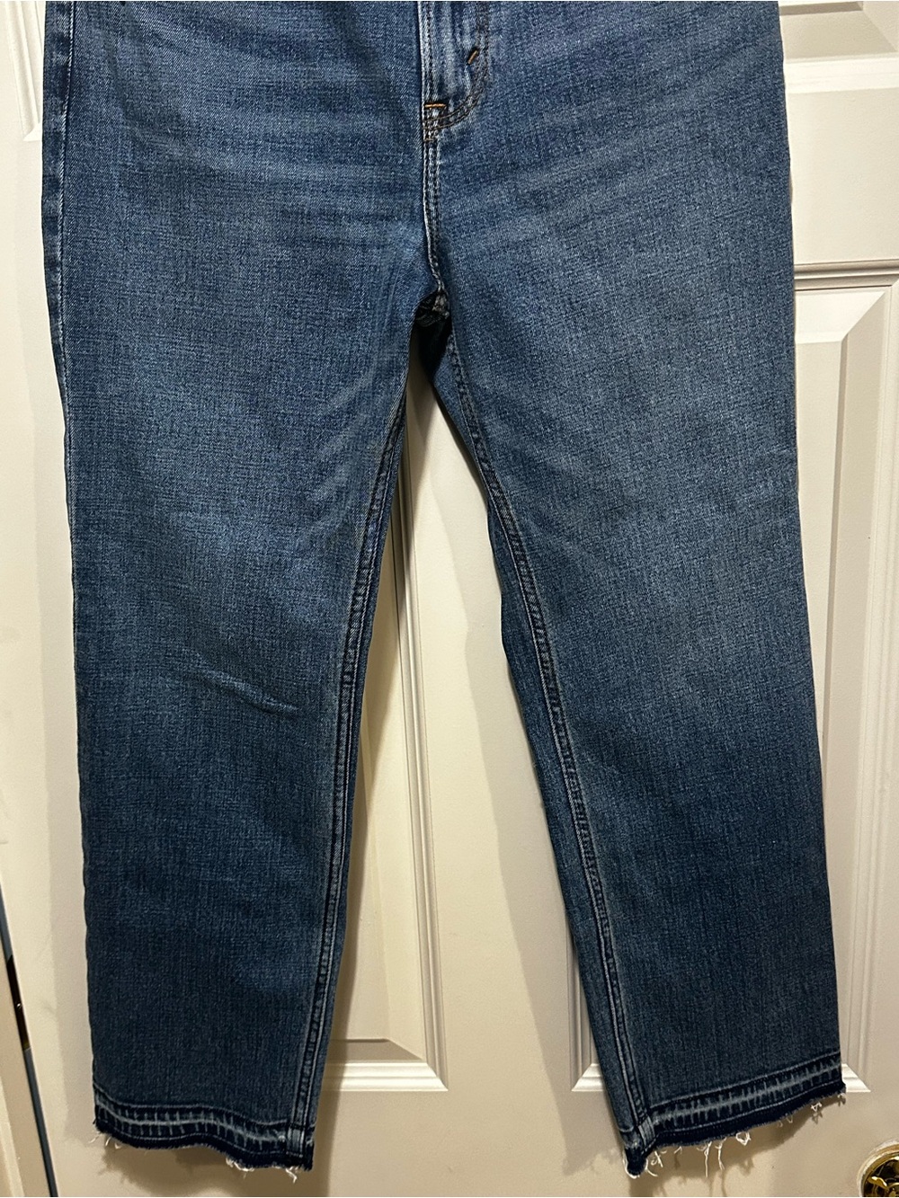 Ambercrombie NWT Ultra High Rise Ankle Straight - Picture 6 of 8
